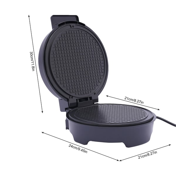 Voileipäcone-kone, 1200W teho, 150-200°C lämpötila, tarttumaton pinnoite, kompakti muotoilu