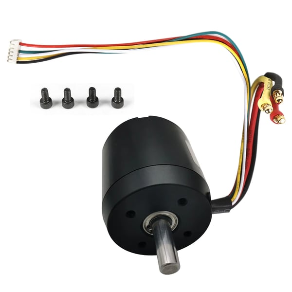 Børsteløs motor, 1800W effekt, 80A ESC,sort