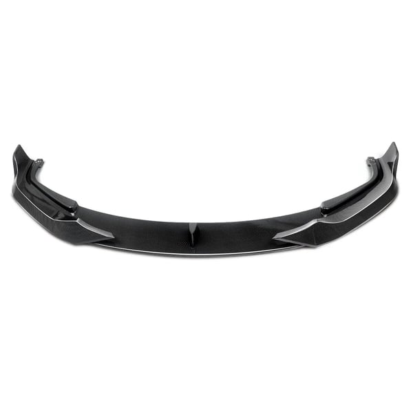 Framstötfångar Lip Splitter, Hållbart ABS-material, Sportig Design,kolfiberutseende