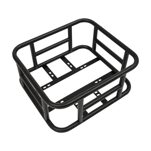 Cykelkurv, Stor Kapacitet, Holdbar Jernkonstruktion,sort