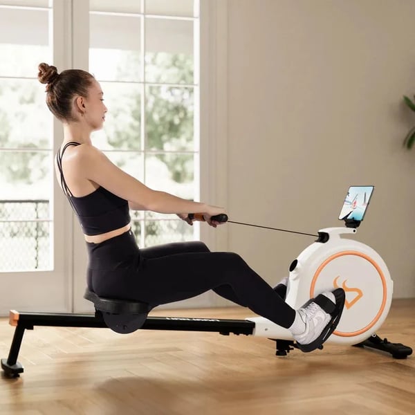 Soutulaite, 32-tasoinen säädettävä vastus, Bluetooth-yhteys,VALKOINEN