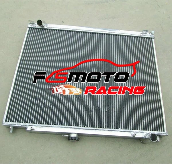 Mitsubishi Pajero III IV Radiator, Aluminiumkonstruktion, 3-rækket design, kompatibel med manuel transmission