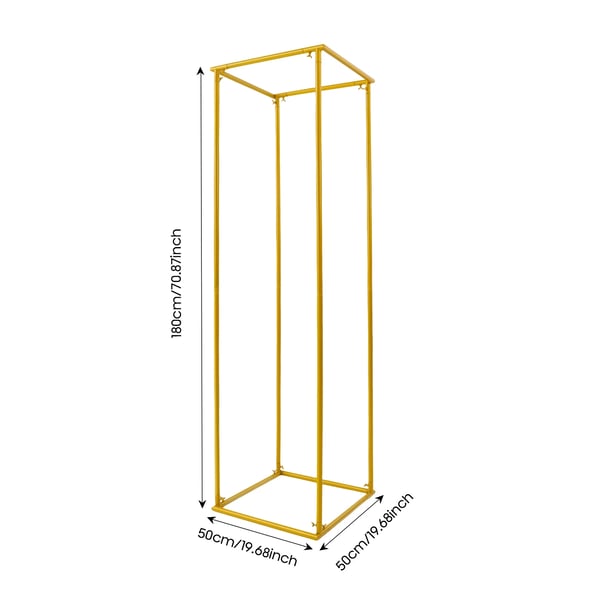 Blomsterstand, Elegant Design, Alsidig Dekoration,L, Guld