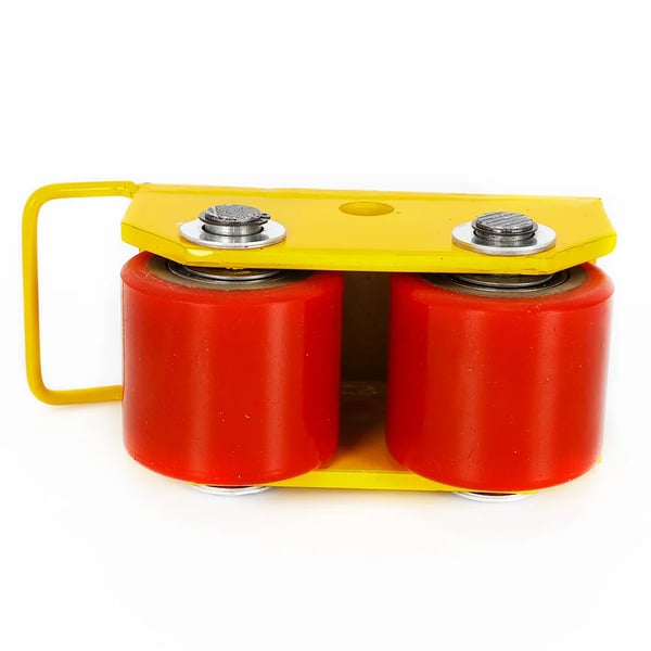 Maskindolly Skate, Belastningsevne 2,5T, Dimensioner 22×10×11 cm, Rulle størrelse 8×7 cm, Nettovægt 5 kg, Antal ruller 2