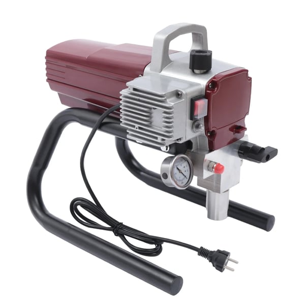 Luftløs Malersprøjte, 1800W Motor, 1.8L/min Flow Rate, Rustfrit Stål Konstruktion, Egnet til Vægmaling, Luftløs Teknologi
