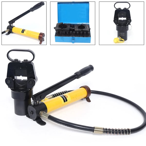 Hydraulisk Wire Crimper, 15t Output, 16-500mm² Crimping Område, Holdbart Kulstofstål