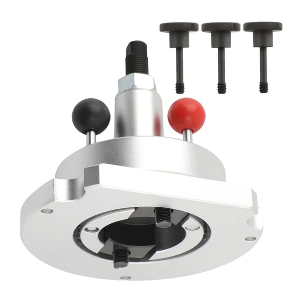 Krankskaft tætning flange værktøj, Højkvalitets stål, 16 cm længde, 16 cm bredde, 17 cm højde, Kompatibilitet for 1.0-3.0L motorer