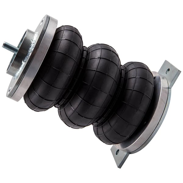 Luftfjedersuspension, Min Højde 150 mm, Max Højde 250 mm, Arbejdsbevægelse 100 mm, Installationshul Størrelse M10*1.25