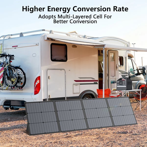 Solpanel, Bärbar Design, Hög Effektivitet,220W solpanel