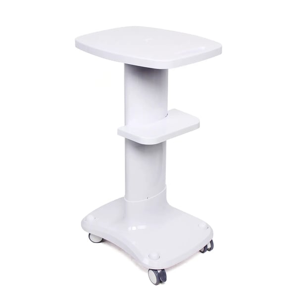 Salonvogn, Højkvalitets ABS-materiale, 75 kg belastningsevne, Dimensioner 48,2x38,2 cm, Silikonehjul, Samling påkrævet