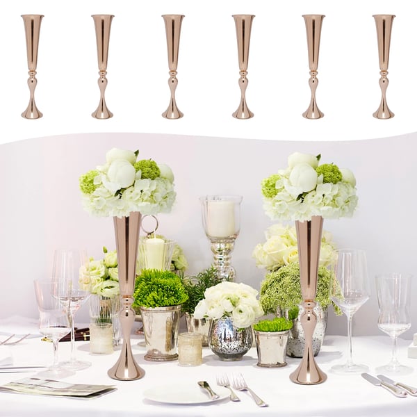 Vase, Elegant Design, Holdbar Konstruktion,S, lys gul