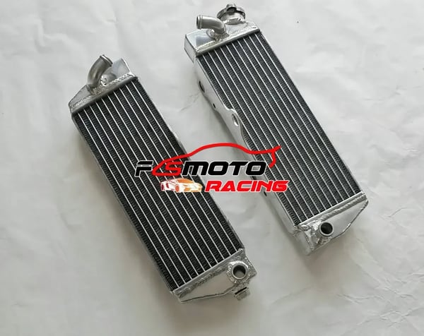 Radiator, Aluminiumlegering, Kompatibel med Gilera Nordwest 600, Effektiv Køling