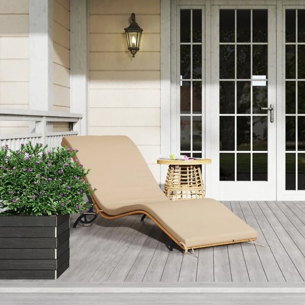 Strandstol, Vandafvisende Materiale, Nem Montering, 166x63x76 cm,166×63×76 cm