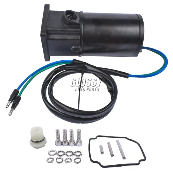 Tilt Trim Motor, 12V, 2-tråds konfiguration, kompatibel med Mercury och Mariner, passar 50-150HK utombordsmotorer, reversibel rotation