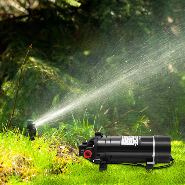 Boosterpumpe, Højt Tryk, Selvpumpende,sort, EU, 220V