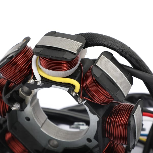 Generator Stator, Kompatibel med TTR50 TT-R50 2006-2020, 8 Poler, 6 Tråde, 6 Stifter, Højkvalitets Kobber