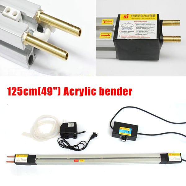 1500W Akryl PVC Bender, Justerbar Temperaturkontrol, Bærbart Design, Effektiv Opvarmningslængde 1220mm