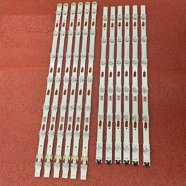 LED Baggrundsbelysningsstrimmel, 1008mm Længde, AC Drevet, Kompatibel med UE50KU6099U, UE50KU6095U, UE50KU6092U