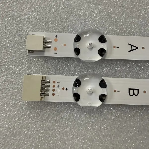 LED-strimmel, Aluminium, 710 mm længde, kompatibel med flere modeller, LED-pærer, lysstrøm 60