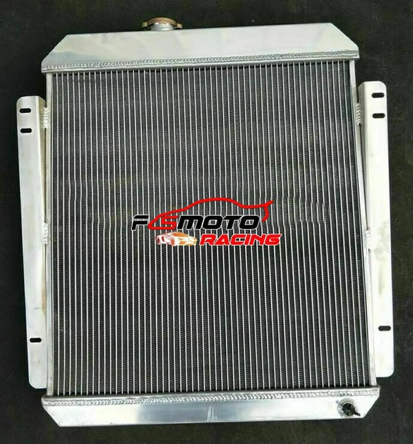 Aluminium Køler, Kerne Størrelse 570mm x 558mm x 62mm, Kompatibel med Buick Special/Super/Century/Roadmaster 1954-1956