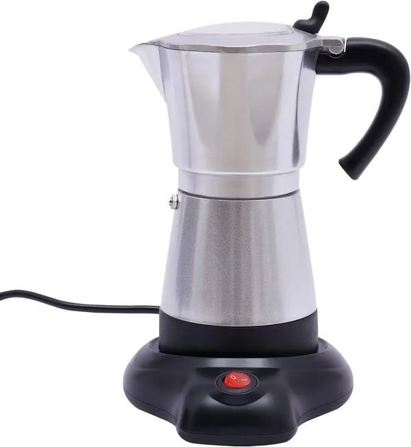 Espresso Maskine, Kompakt Design, Alsidig Drikmaskine,Sølv