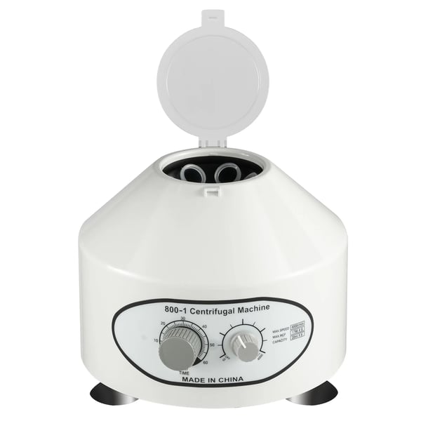 Laboratoriecentrifug, Stort kapacitet, Låg ljudnivå,VIT, 220V