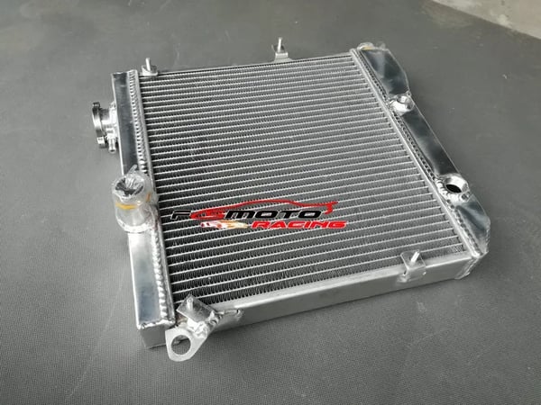 Intercooler, Aluminium, Specialtilpasset til Autobianchi A112, Designet til Autobianchi A112 3-7 serie, Forbedret varmeafledning