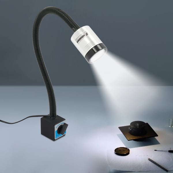 LED Arbejdslampe, 6W Effekt, 220V Spænding, 50 cm Længde, Blød LED Belysning, Fleksibelt Design