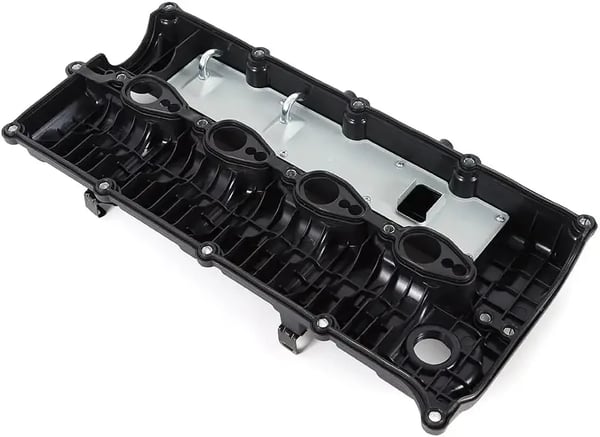 Cylinderhoveddæksel, OEM-kvalitet, perfekt pasform til KIA Sorento I,sort