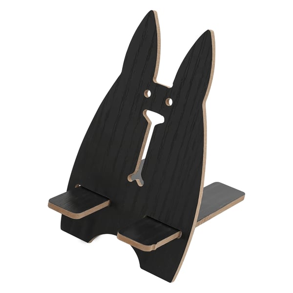 Datormonitorställ, Ergonomisk Design, Låsbart Fack,svart