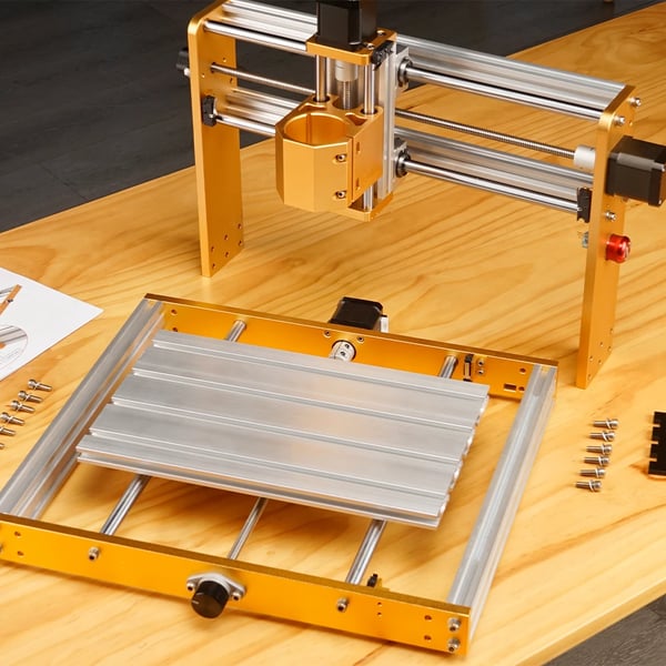 CNC Router Gravør, 3-Akset Kontrol, Laser Modul,500w Kit