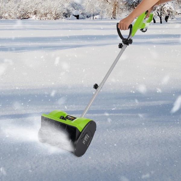 Elektrisk Sneblæser, 1200W Effekt, 30cm Ryddebredde,Elektrisk
