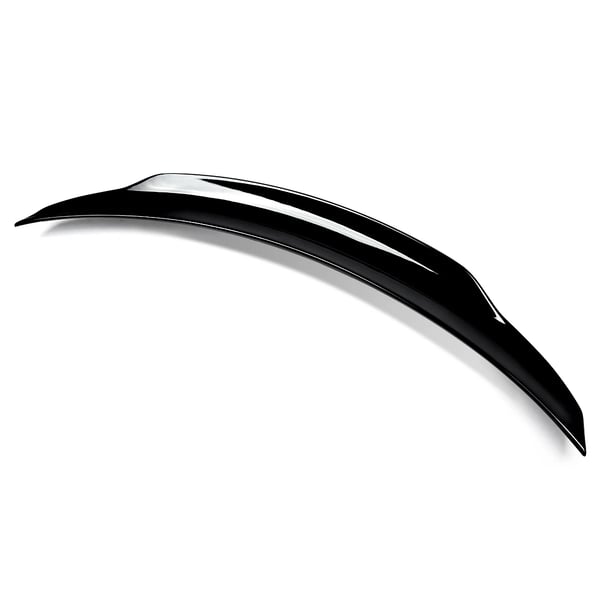 Bakspoiler, Aerodynamisk Design, Hållbart Material,Glansig svart