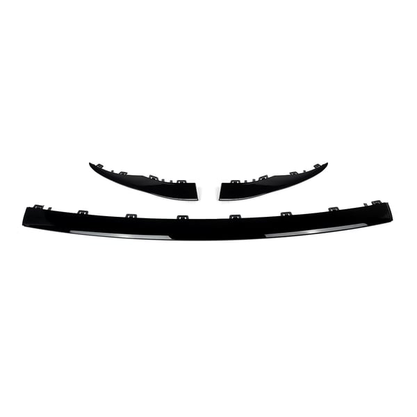 Front Bumper Lip, Material af høj kvalitet, Kompatibel med Mercedes W205,et sæt