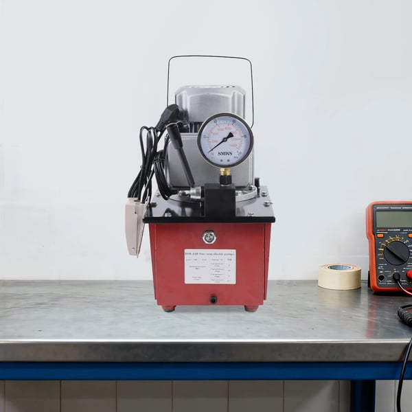Hydraulisk Pump, Elektriskt Driven, Högtrycksprestanda,Röd