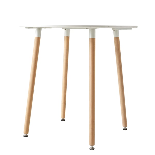 Matbord, Modern Design, Solida Bokben, Vit