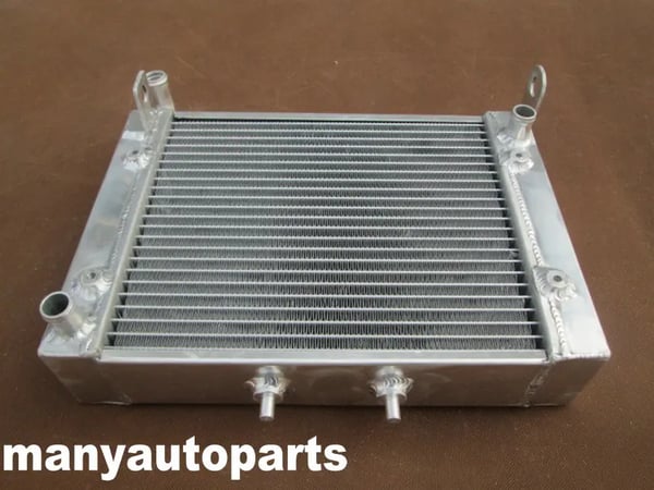 Radiator, Aluminium, 2,5 kg, Kompatibel med CAN-AM RENEGADE 500/800 R EFI (2007-2012), Øget kølekapacitet på 40%, TIG-svejset konstruktion