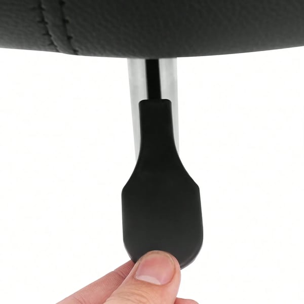 Ergonomisk Skammel, Justerbar Højde, Rullestol,Rød