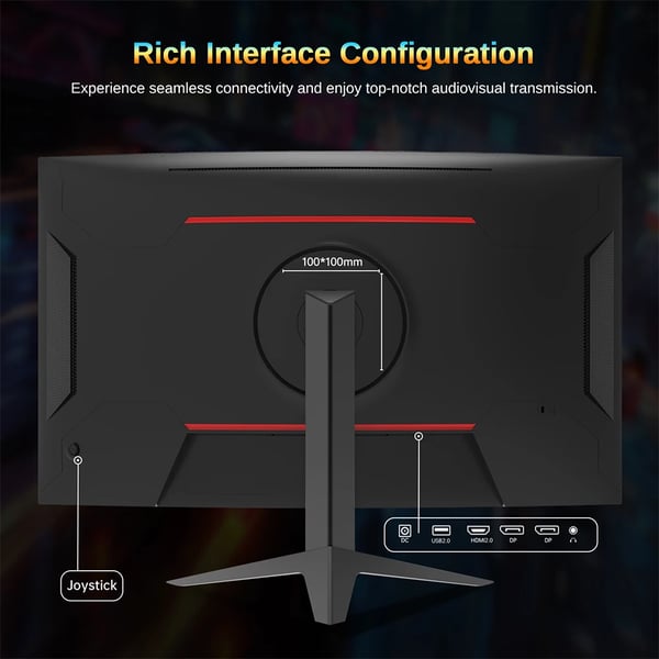 Gaming Monitor, 180Hz Opdateringsfrekvens, 2560x1440 Opløsning,H32S17-a