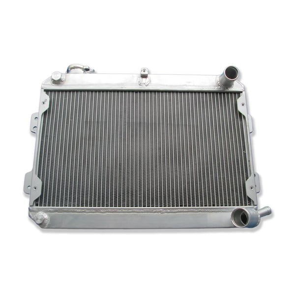 Automotive Radiator, 56mm Tykkelse, 3 Række Konfiguration, Aluminium Materiale, Kompatibel med 1979-1985 MAZDA RX7 RX-7 SA/FB S1/S2/S3