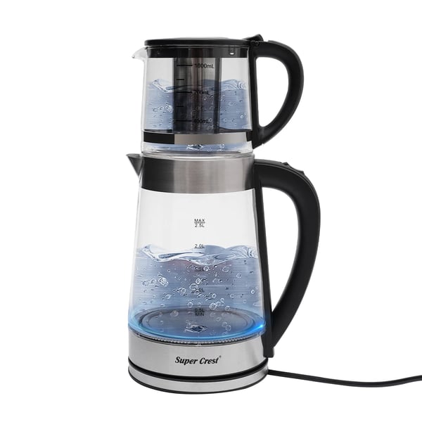Elektrisk Glaskedel, Hurtig Kogning 1800W,2.5L