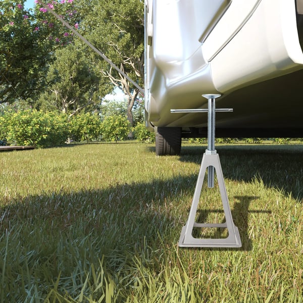 Aluminiumlegering RV stabilisatorstænger, tung belastningsevne, justerbar højde, kompakt transport
