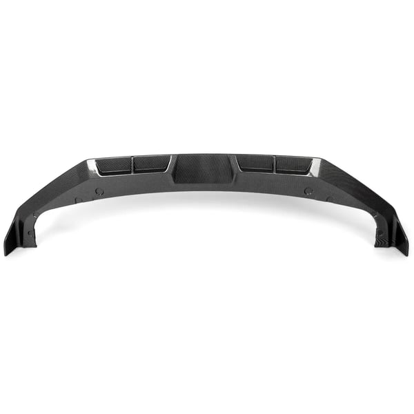 Front Bumper Spoiler, Passer til Luksus SUV F95 F96 X6M, Holdbar ABS Plast,kulstoflook