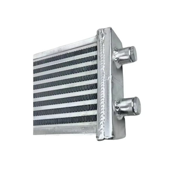 Intercooler varmeveksler, aluminiumlegering, 70 x 24 cm, universel pasform, effektiv ydeevne