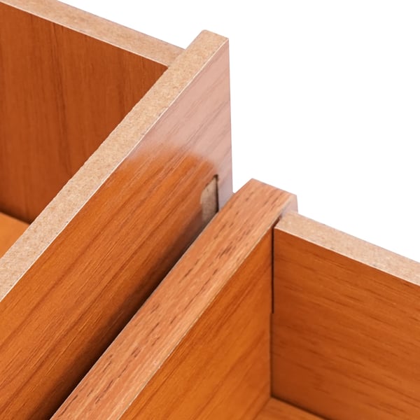 Monitorstand, 48 x 20 x 13,5 cm, 5 kg belastningsevne, MDF-materiale, moderne stil, bordmontering