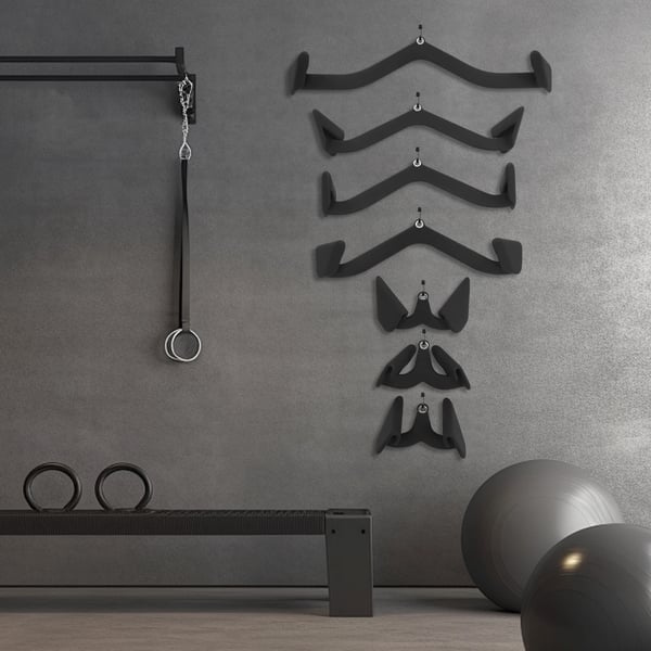 Dragstång, Flera Greppstilar, Hållbar Design,Svart