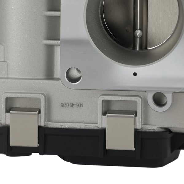 Throttle Body, Aluminium Material, 20,5 cm Længde, 1,2 Benzinmotor Kompatibilitet, 6 Pins, 1100 g Vægt