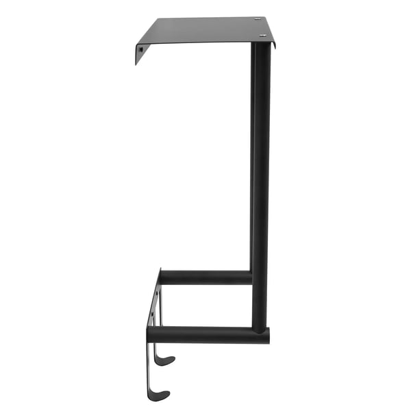 Badeværelseshåndklædeholder, Rustfrit Stål, Væghængt Design,sort
