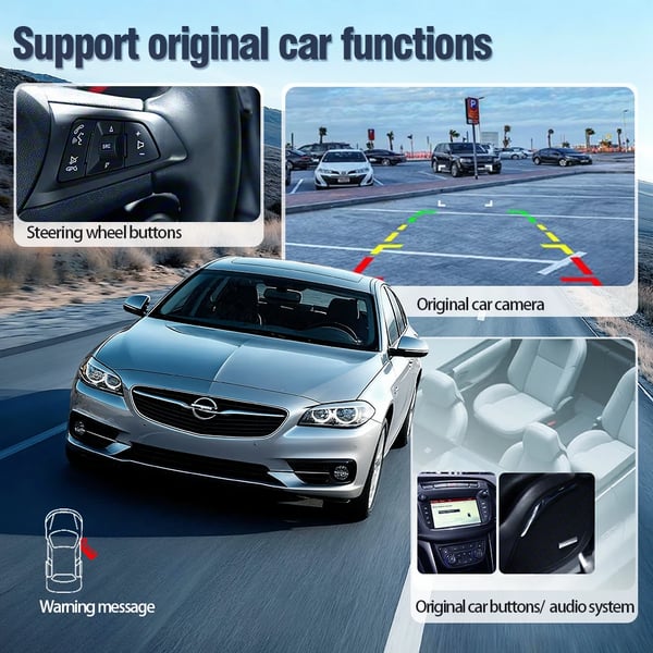 Multimedia Modul, Trådlös Anslutning, Telefonintegration,opel carplay