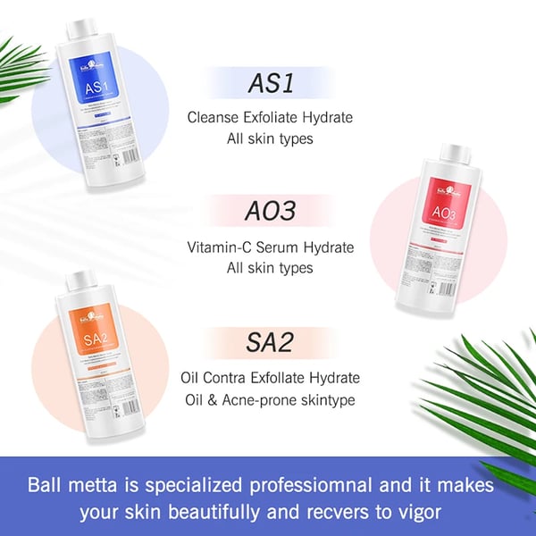 Ansiktsvård Serum, Djup Rengöring, Hudföryngring,3PCS